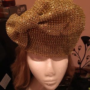 Gold hat